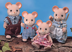  Calico Critters 1635 Norwood Mouse Family