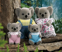  Calico Critters 1859 Billabong Koala Bear Family