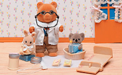 calico critters 1955 Jason and Amanda Visit Dr. Murdock