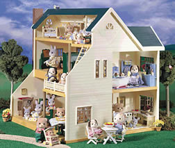  Calico Critters 1997 Deluxe Village Houseborder