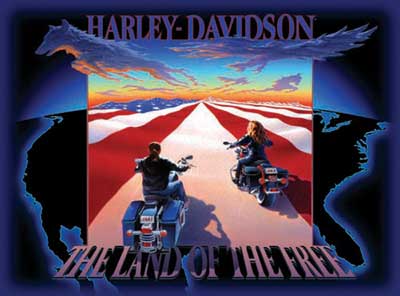 HARLEY-DAVIDSON Ravensburger Land of the Free