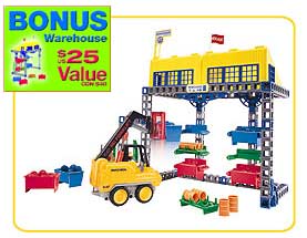 RC Forklift & Bonus Warehouse